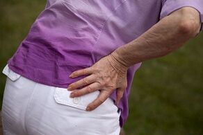 Hip joint pain with osteoarthritis